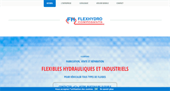 Desktop Screenshot of flexhydro.fr